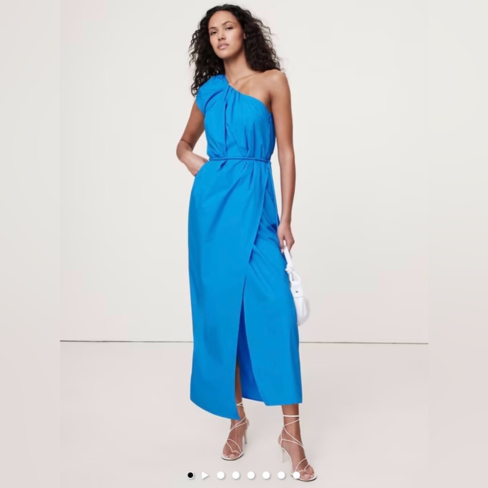 Banana Republic One-Shoulder Dress with Pockets!